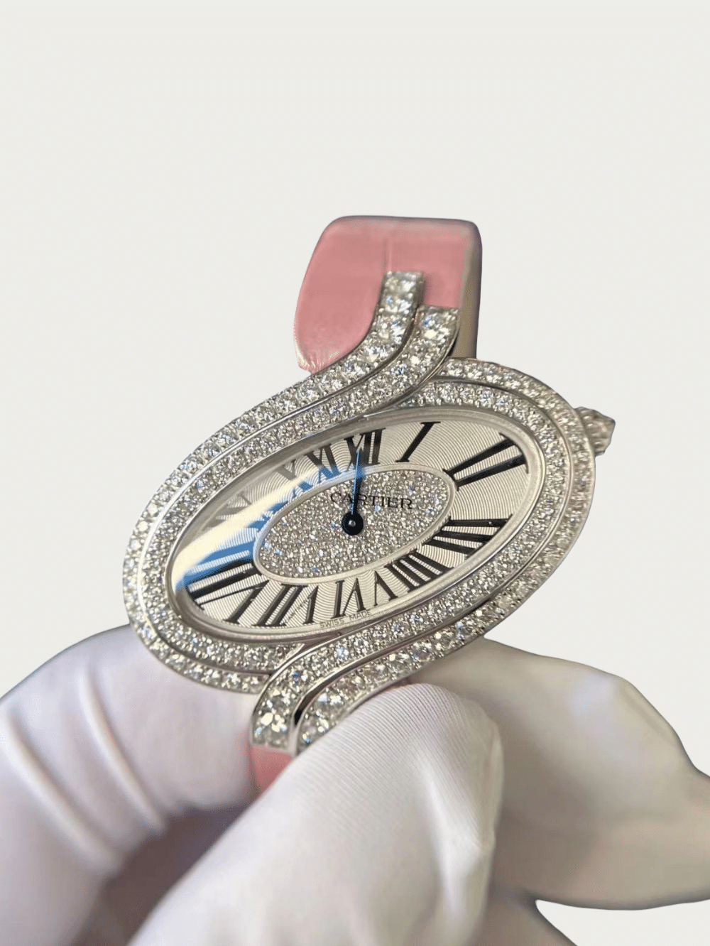 Cartier Délices 18K White Gold & Diamonds
