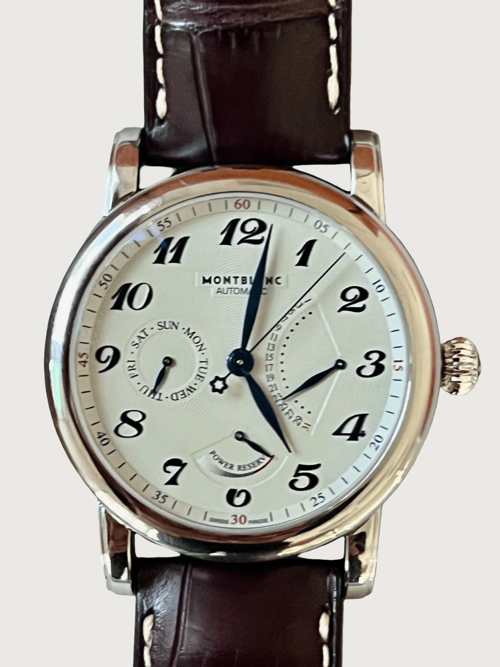 MONTBLANC STAR REF 106462 STAINLESS STEEL WRISTWATCH CIRCA 2012 - Image 2