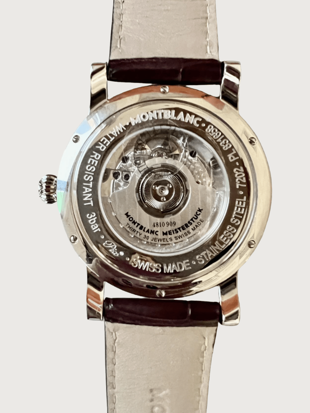 MONTBLANC STAR REF 106462 STAINLESS STEEL WRISTWATCH CIRCA 2012 - Image 3