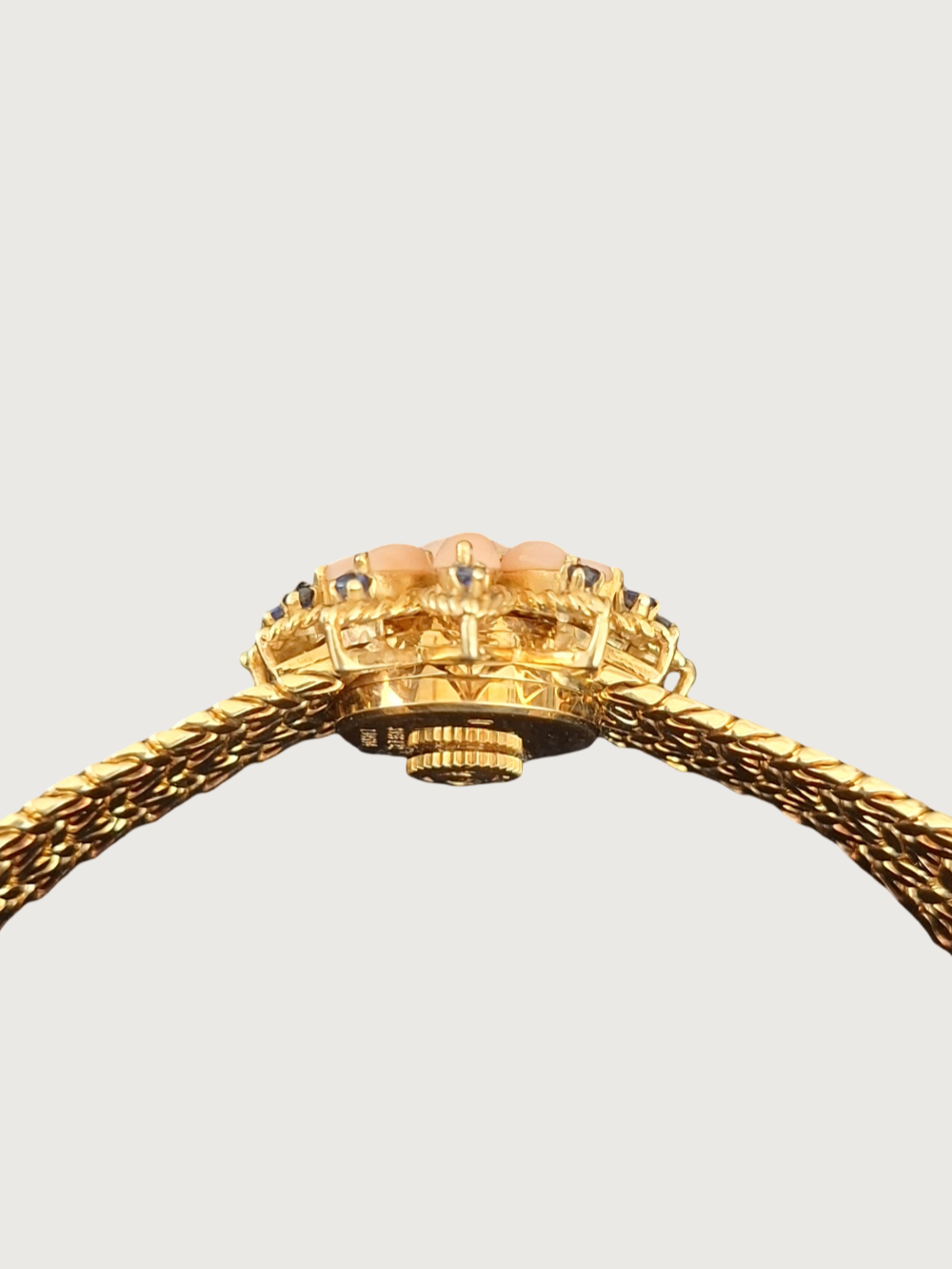 Piaget Reference 3956 N21 Yellow Gold Coral and Sapphire-set - Image 6